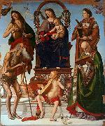 Sant Onofrio Altarpiece Luca Signorelli